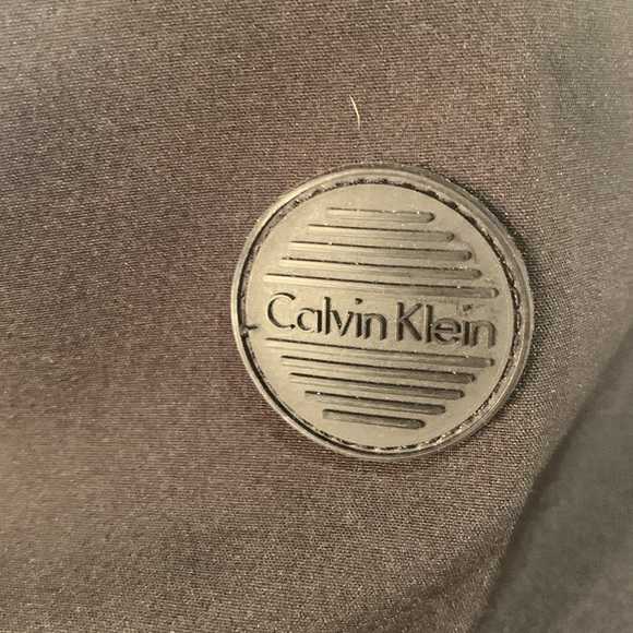 Calvin Klein Upscale Unisex black raincoat size small - Picture 5 of 7